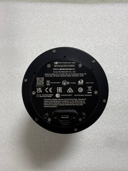 Rear radar module